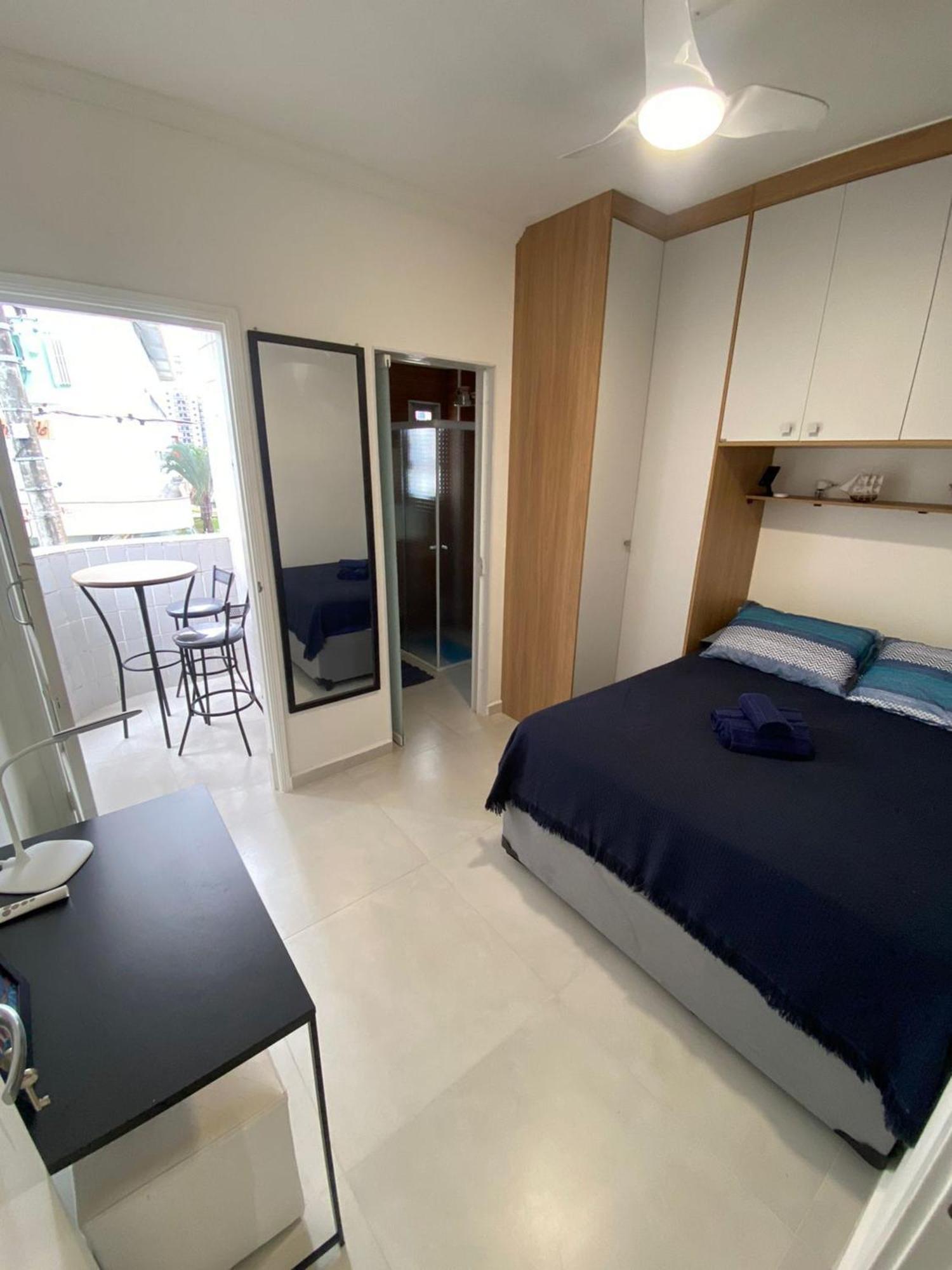 Canto Forte- Suite C/Varanda - Ate 5 Hospedes- Garagem - Wi Fi E 200 Metros Da Praia, 50 Metros Da Av Gastronomica Da Pg Praia Grande Dış mekan fotoğraf
